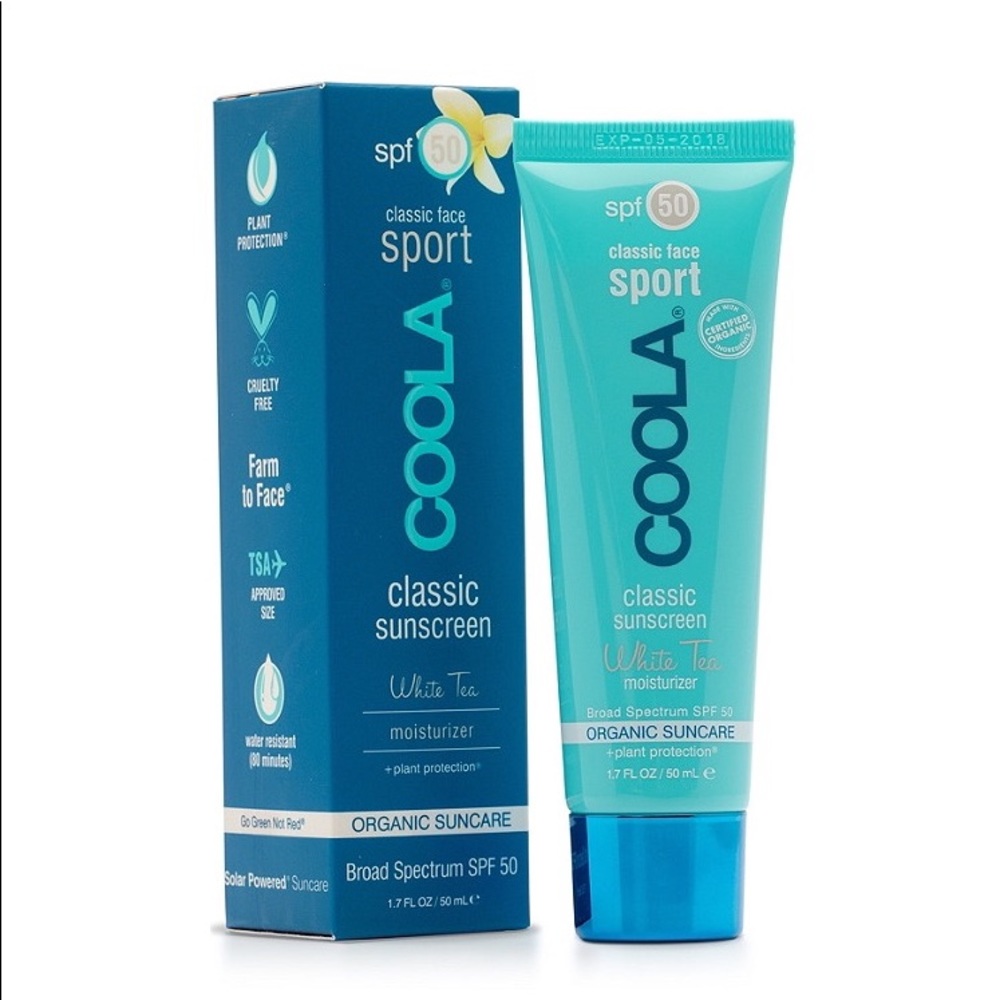 Coola Classic Sport Face SPF50 White Tea
